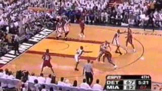 Jason Williams Hits 10 Consecutive Shots Leads Heat to Finals [upl. by Kitchen947]