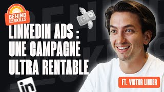 LinkedIn Ads  générer des prospects à moindre coût ft Victor Linder [upl. by Acinomal]