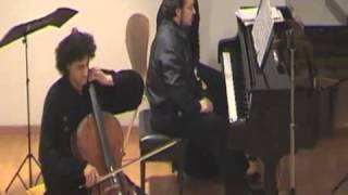 YorickAlexander Abel performs Ginastera Pampeana n°2 with composer Vladimir Genin [upl. by Okikuy484]