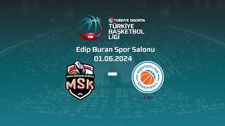 Mersin Büyükşehir Belediyesi – Sigortam NET Türkiye Sigorta TBL Playoff Final [upl. by Asia]