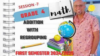 session7 Addition with Regrouping maths education mathematics school schoollife grade [upl. by Assilanna]