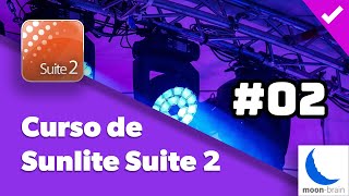 Creacion de un Show en Sunlite Suite 2  moonbraincom [upl. by Schofield364]