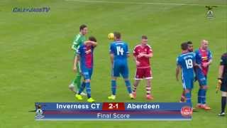 CaleyJagsTV  Inverness CT v Aberdeen Highlights 26092015 [upl. by Manuela]