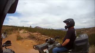 ATV TRAIL RIDING PAINTED ROCK 717 682022 [upl. by Yremrej]