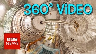 Step inside the Large Hadron Collider 360 video  BBC News [upl. by Hgielsa742]