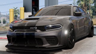 BeamNG 2023 Dodge Charger Redeye Jailbreak Cruisin Around 🍷 [upl. by Asus]