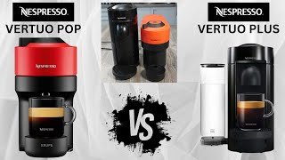 Nespresso Vertuo Pop VS Nespresso Vertuo Plus  Coffee machine review [upl. by Cynara272]