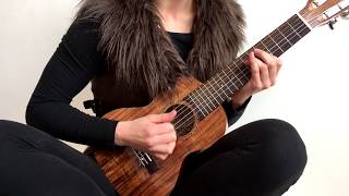 Russian song Катюша  Katyusha  Guitalele Cover [upl. by Davida90]