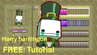 Castle Crashers How to unlock Hatty Hattington [upl. by Hnoj]