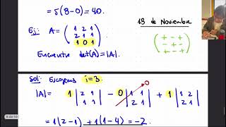 matriz de cofactores y matriz inversa [upl. by Annahaj76]