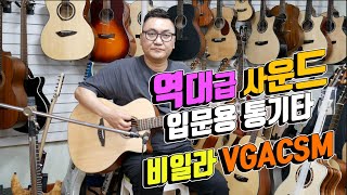 비일라 Veelah VGACSM 역대급 입문용 통기타 숙대기타나라 혼자 남은 밤 김광석 [upl. by Mogerly684]