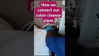 Connecting the speculum pipes to our Colon Hydrotherapy machine is easy [upl. by Fatima522]