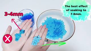 Ferventoys Gel Ball Blaster Gel Balls  How to soak the gel balls properly [upl. by Sotos]