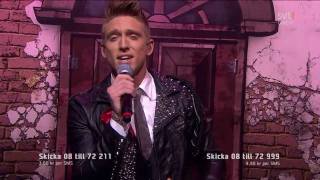 Danny Saucedo  In The Club Melodifestivalen 2011 [upl. by Niwde217]