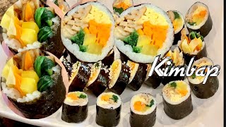 Kimbap  Cách Làm Kimbap Cơm Cuộn Hàn Quốc Đơn Giản Rất Ngon  How To Make Korean Gimbap AKA Kimbap [upl. by Stephine861]