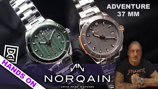 Norqain Adventure Sport 37 mm chic n fancy [upl. by Ennairoc635]