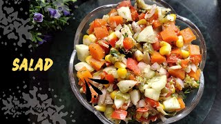 Anyone can do this Easy Salad Recipe at Home  Perfect for weight loss [upl. by Katzman]