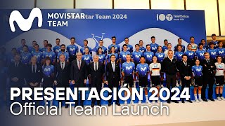 MovistarTeam2024 Presentación Oficial [upl. by Jamnis]