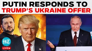 Putin Surprises Trump On Ukraine Peace Offer Zelensky Shocked  Putin Speech Latest  Trump Speech [upl. by Ricoriki]