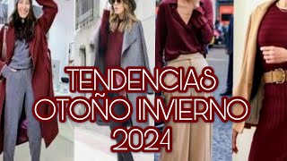 MODA OTOÑO INVIERNO 2024 OUTFITS INSPIRACION modafemenia outfitinspo [upl. by Niltyak]