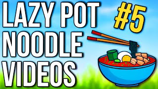 Lazy Pot Noodle Dorm Cooking ASMR Videos 5  COOKING  ASMR  MUKBANG [upl. by Drue]