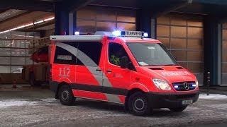 ELW CDienst Berliner Feuerwehr FW Marienfelde [upl. by Anabelle]