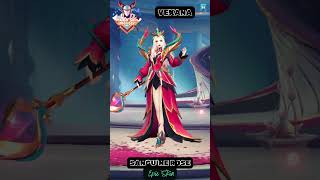 SHORTS Intro  Vexana quotSanguine Rosequot Epic Skin  MLBB Skin Effects [upl. by Edlitam540]