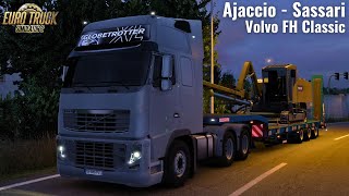 Driller  D50 from Ajaccio France to Sassari Italy in the Volvo FH Classic [upl. by Naruq]