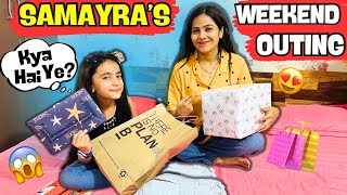 Samayra Ne Weekend Outing Pe Kya Shopping Ki😱 vlog  86 samayranarula shoppingvlog [upl. by Rima]