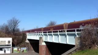 Trains on Tuebrook bridge Liverpool [upl. by Zhang]