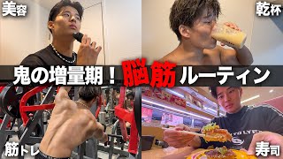 【体重5kg】1日2回ジムで筋トレする25歳の脳筋ルーティーン。 [upl. by Anneliese563]