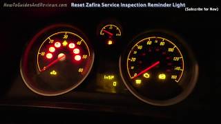 Vauxhall antara service reset [upl. by Llenod373]