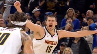 Nikola Jokic Drains INSANE 39 Foot GameWinner TissotBuzzerBeater  January 4 2024 [upl. by Dyann]