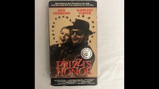 Opening to Prizzis Honor 1990 VHS [upl. by Ametaf]