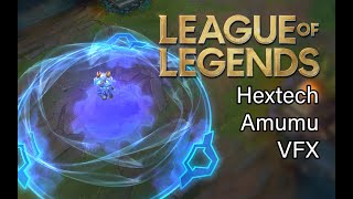 Hextech Amumu skin visual effects [upl. by Atiram]