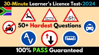 30 Minutes of Tough Learners License Test Questions  Can You Pass 2024 Real Test [upl. by Leavelle75]