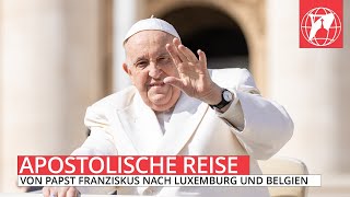 LIVE Papst Franziskus in Luxemburg [upl. by Farkas942]