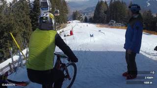 Bike and Snow 2017 Training  Muttereralm Innsbruck  LINES [upl. by Sesylu]