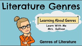 Literature Genres What is Genre [upl. by Pippas]