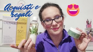 ACQUISTI amp REGALI DEL PERIODO Caudalie  Elemis  BioQ  Dolomia 🤩🔝 [upl. by Pallaton]