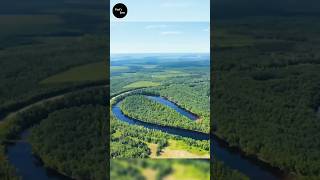 How Oxbow Lake Formed 🤔shorts ytshorts [upl. by Agatha]