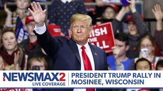 LIVE President Donald Trump Rally in Mosinee Wisconsin  NEWSMAX2 [upl. by Yasmar849]