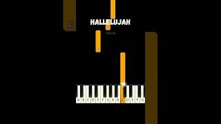 Hallelujah 🙏 Leonard Cohen 🙏 EASY Beginner Piano Tutorial [upl. by Kroll]