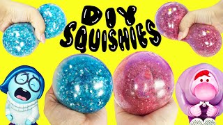 Inside Out 2 DIY How To Make Squishies In Squishy Maker SADNESS and EMBARASSMENT Crafts for Kids [upl. by Adnirual]