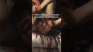 Vengeance and Justice  Artemisia Gentileschi  Judith Slaying Holofernes 1610 art bible history [upl. by Hun]