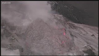 Mount St Helens eruption in 2004 [upl. by Hilaire]