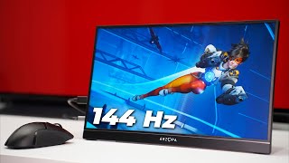 Monitor Portatil 144Hz Arzopa Z1FC  ¿Vale la pena [upl. by Ancalin]