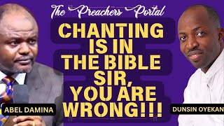 Abel Damina On Chanting Is Chanting In The Bible YES See Scriptures  Dunsin Speaks On Worship [upl. by Ahsiral]