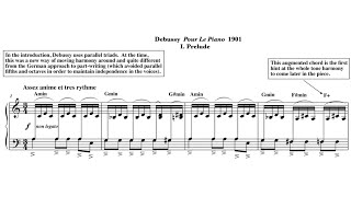 Analysis Debussy Pour Le Piano I Prelude [upl. by Gerard]