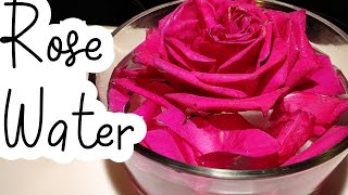 How To Make Rose water with FRESH Rose petals [upl. by Hanway762]